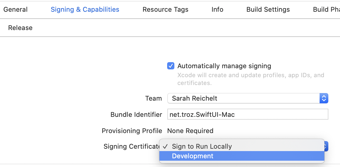 Code signing