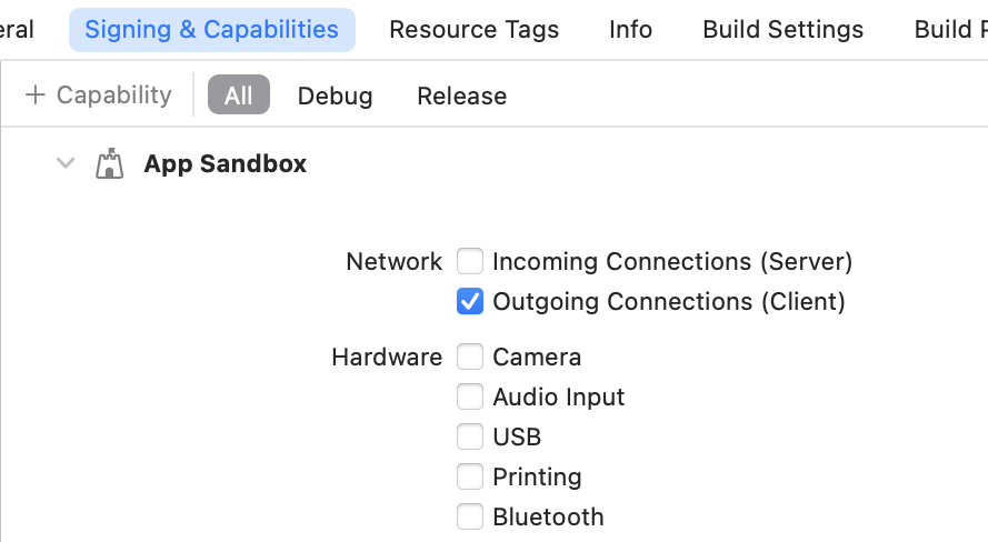 Sand-box connection setting