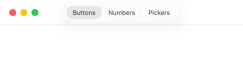 Default tabs