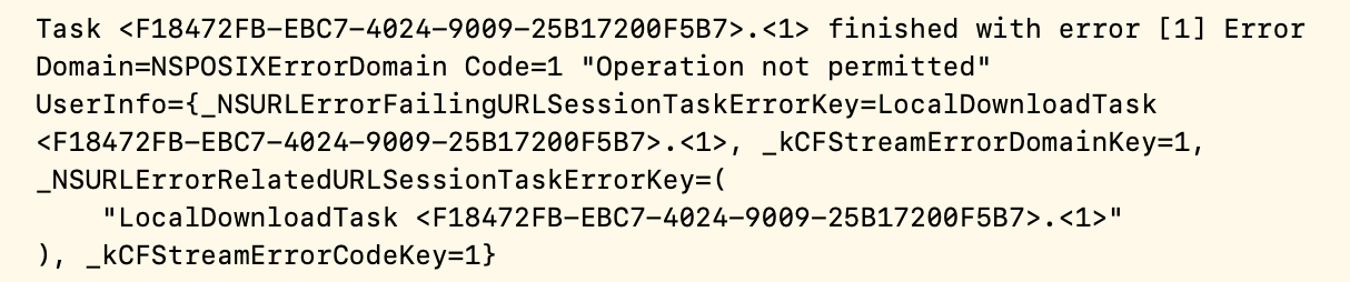 File importer warning